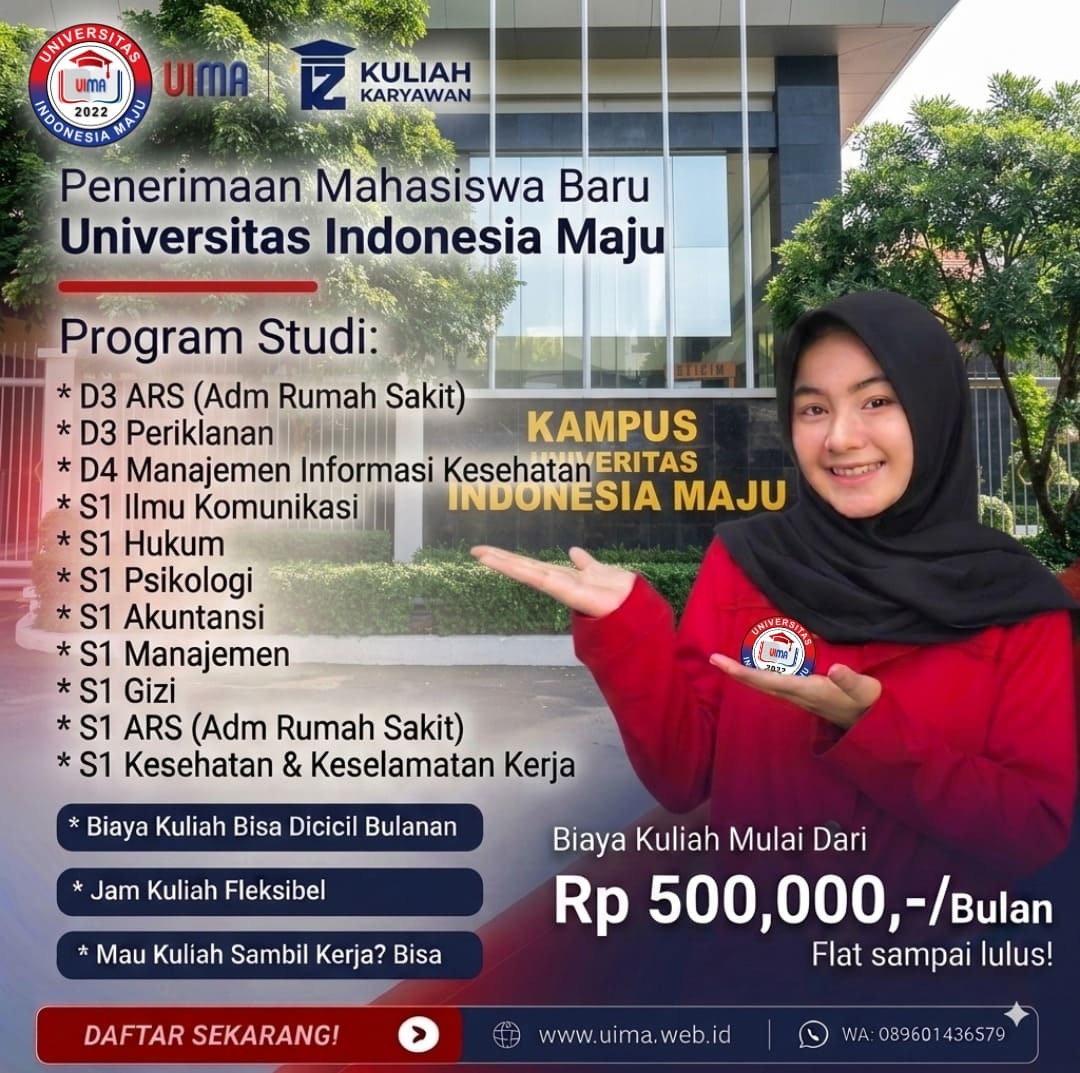 Pendaftaran Kuliah Kelas Karyawan Dengan Biaya Terjangkau Dan Terakreditasi Di Jakarta 