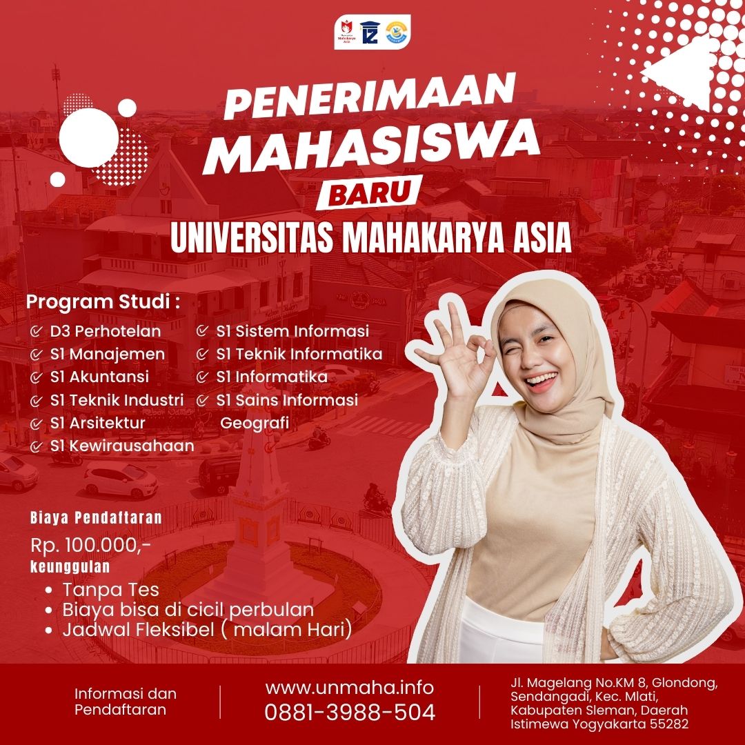Kuliah Sambil Kerja di Jogja di Universitas Mahkarya Asia