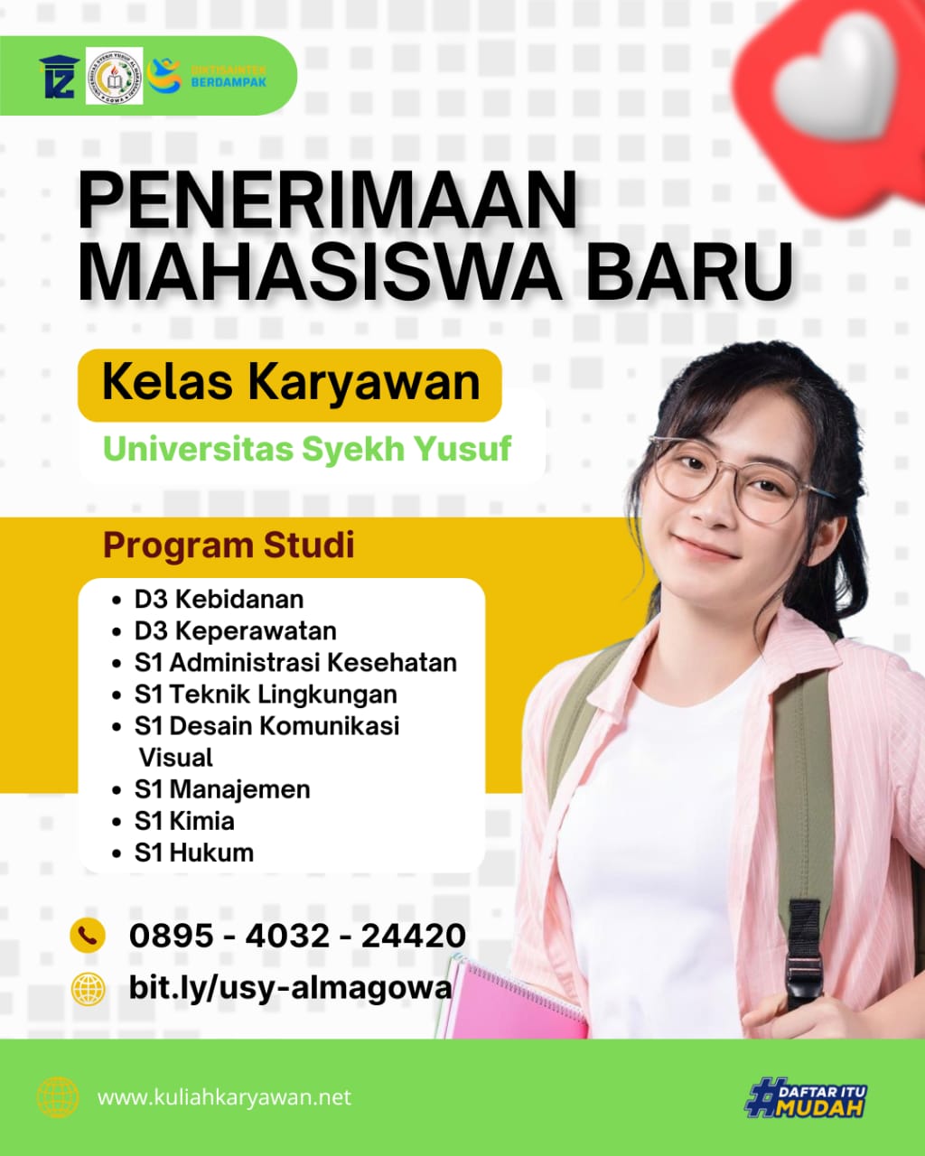 Bisa kuliah sambil kerja, murah dan fleksibel