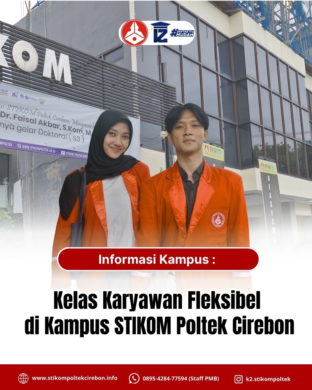 Kelas Karyawan fleksibel di kampus STIKOM Poltek Cirebon