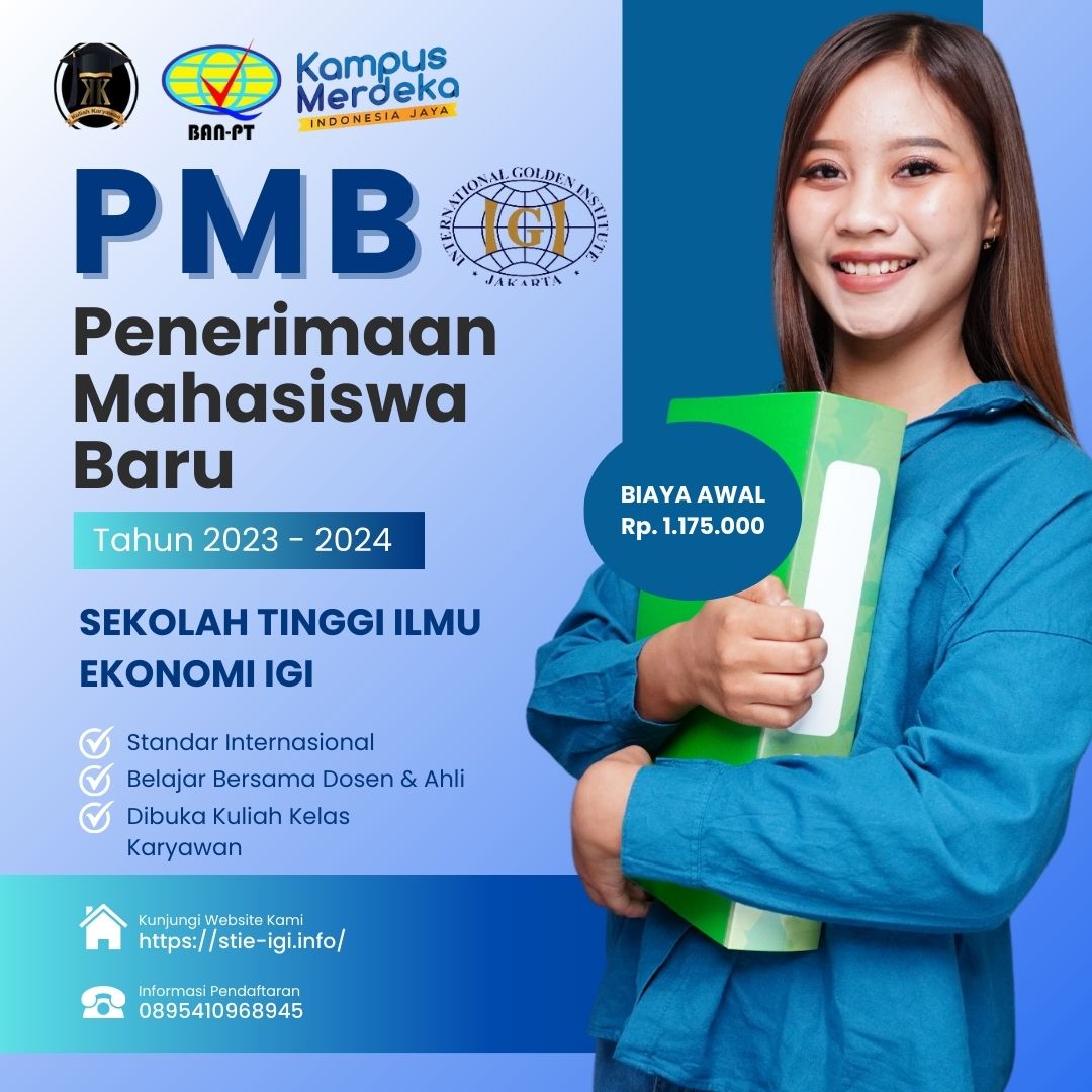 Biaya pendidikan STIE IGI