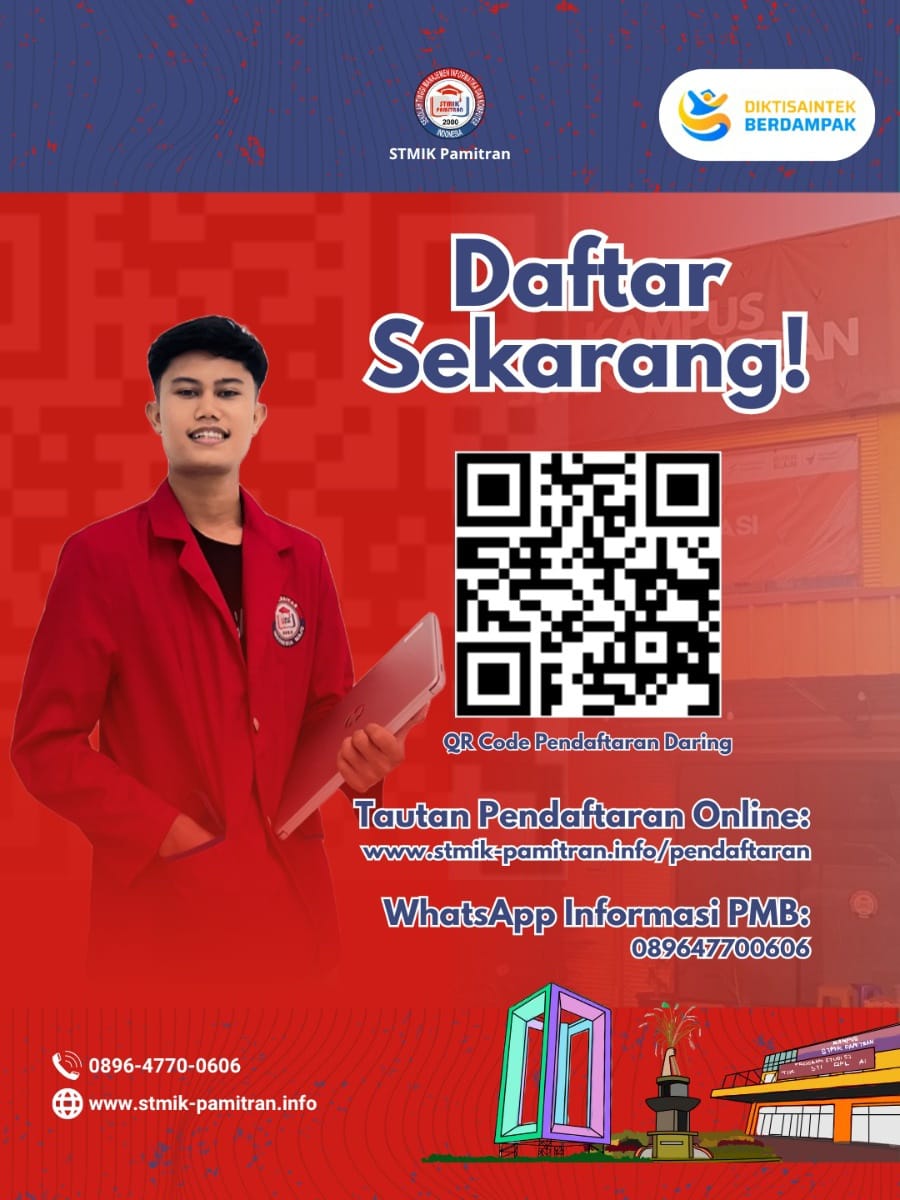 Cara Mendaftarkan Diri Menjadi Mahasiswa Baru STMIK Pamitran