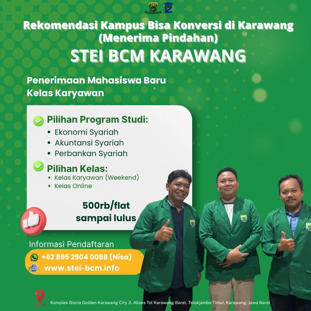 Rekomendasi Kampus Bisa Konversi di Karawang