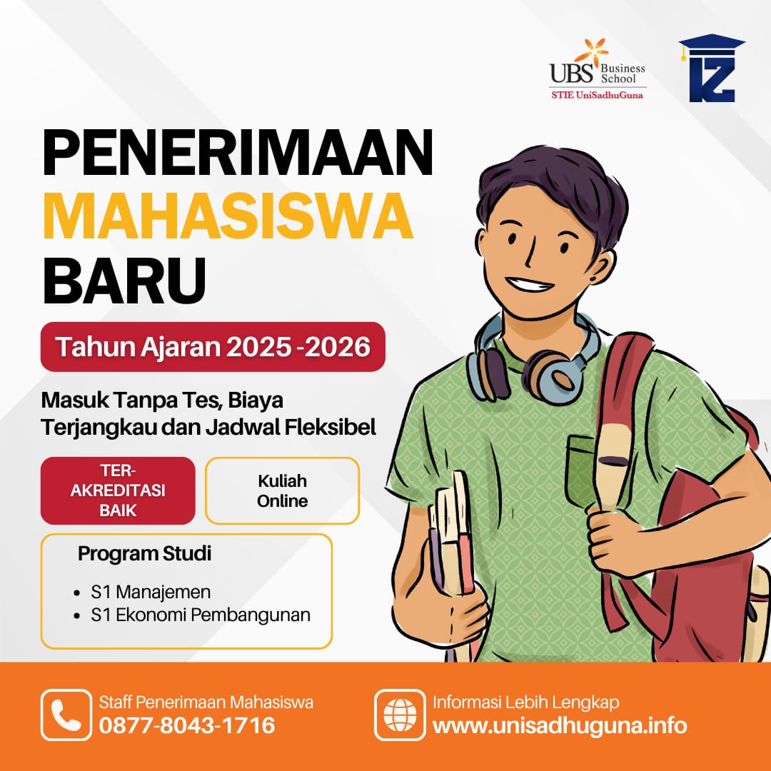 Biaya Daftar Kampus STIE UniSadhuGuna Jaksel Pilihan Tepat