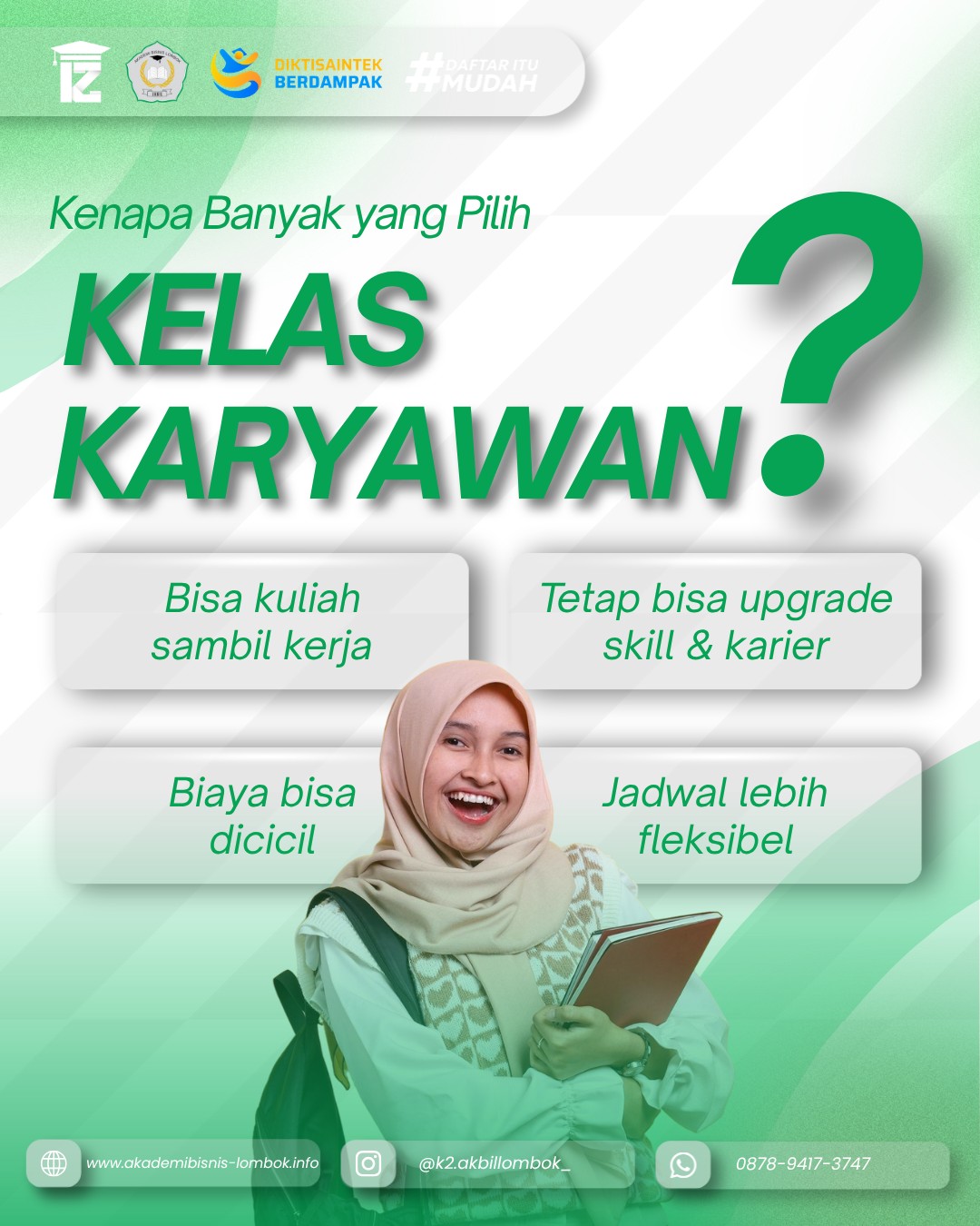 Kenapa Pilih Kelas Karyawan di Kampus Akademi Bisnis Lombok