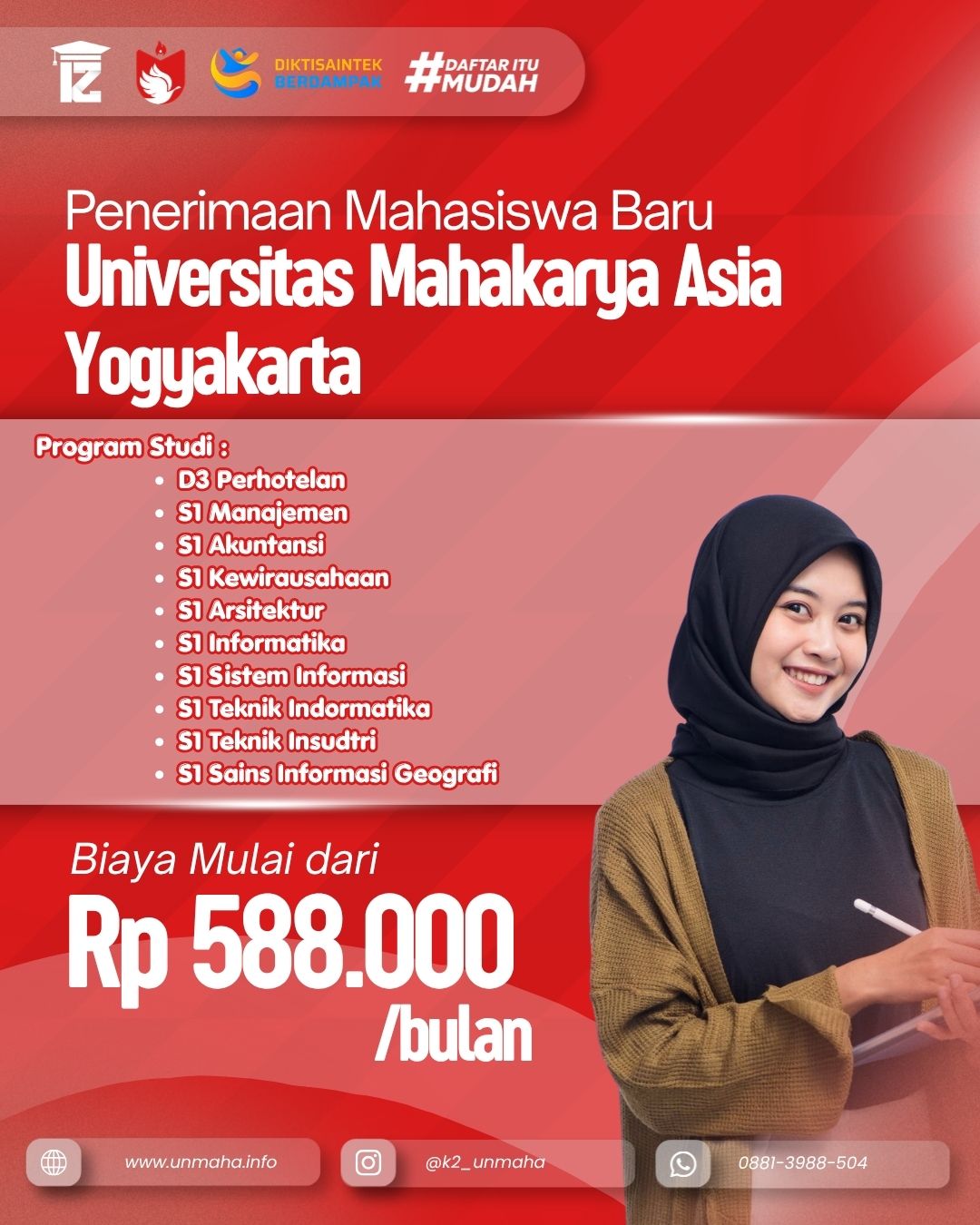 Kuliah Fleksibel untuk Pekerja Bersama Kuliah Karyawan (K2) Universitas Mahakarya Asia