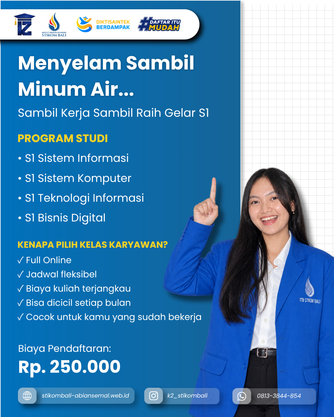 Keunggulan Kelas Karyawan ITB STIKOM Bali Kampus Abiansemal
