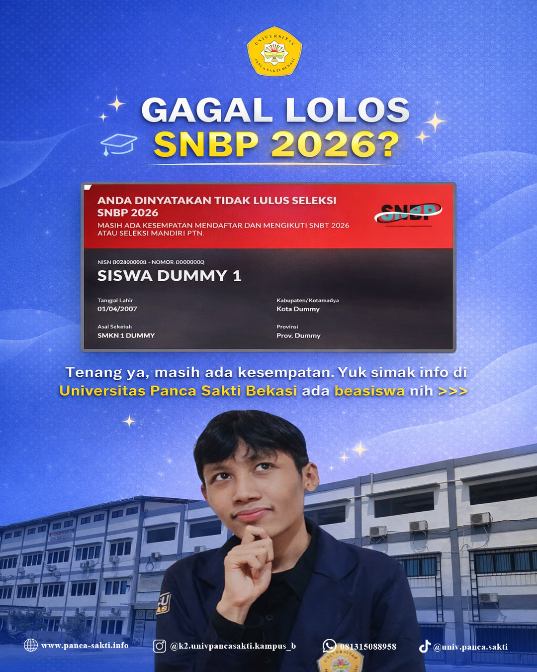 Kuliah S1 Pendidikan Kabupaten Bekasi di Universitas Panca Sakti