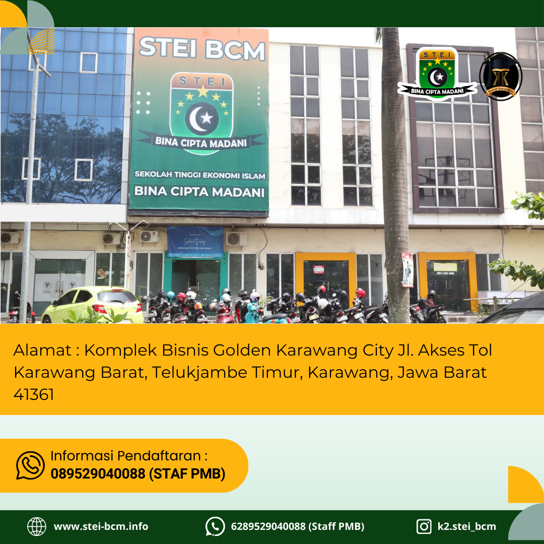 Alamat kampus STEI Bina Cipta Madani Karawang 