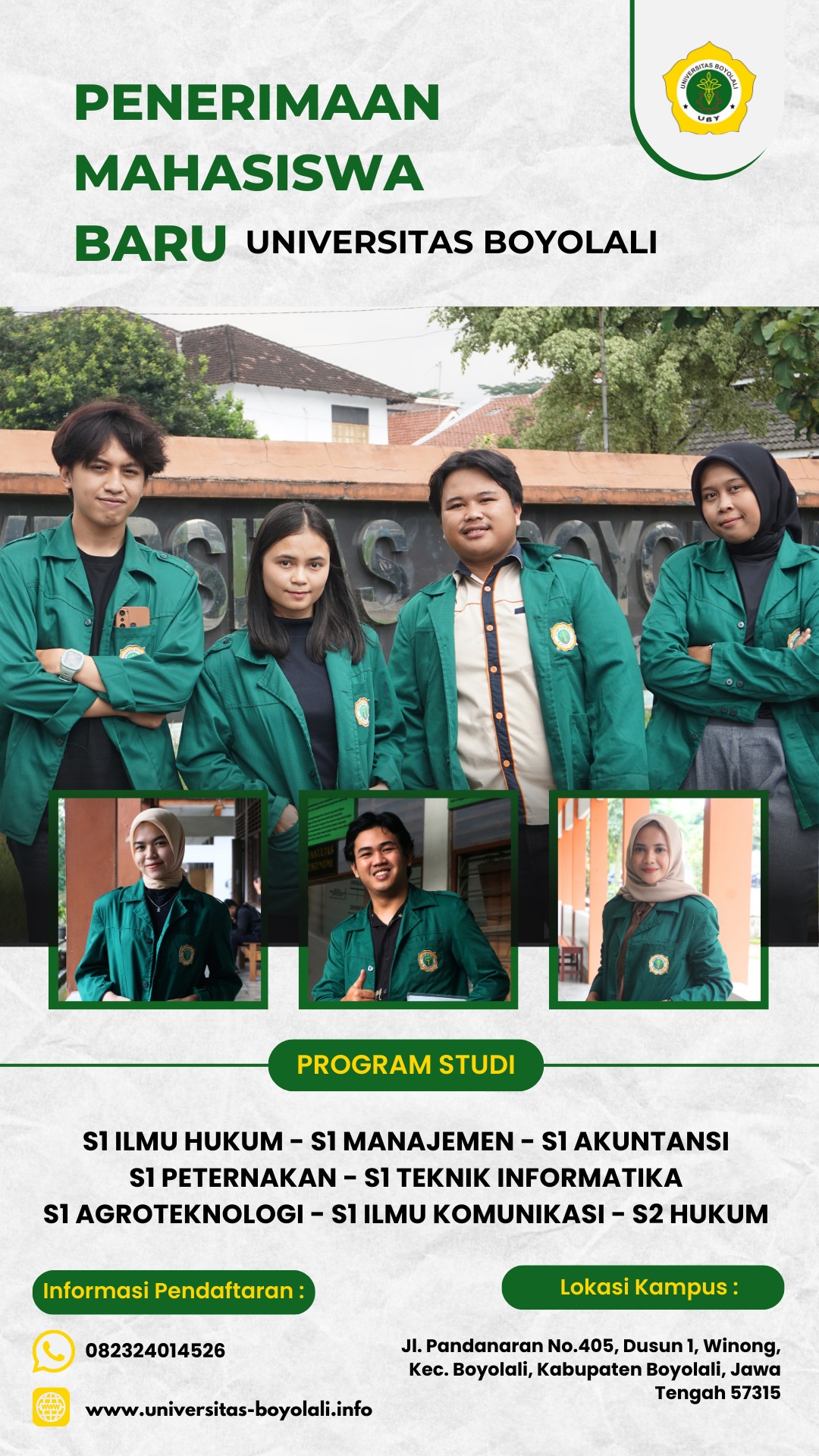 Biaya Pendaftaran Kelas Karyawan Universitas Boyolali