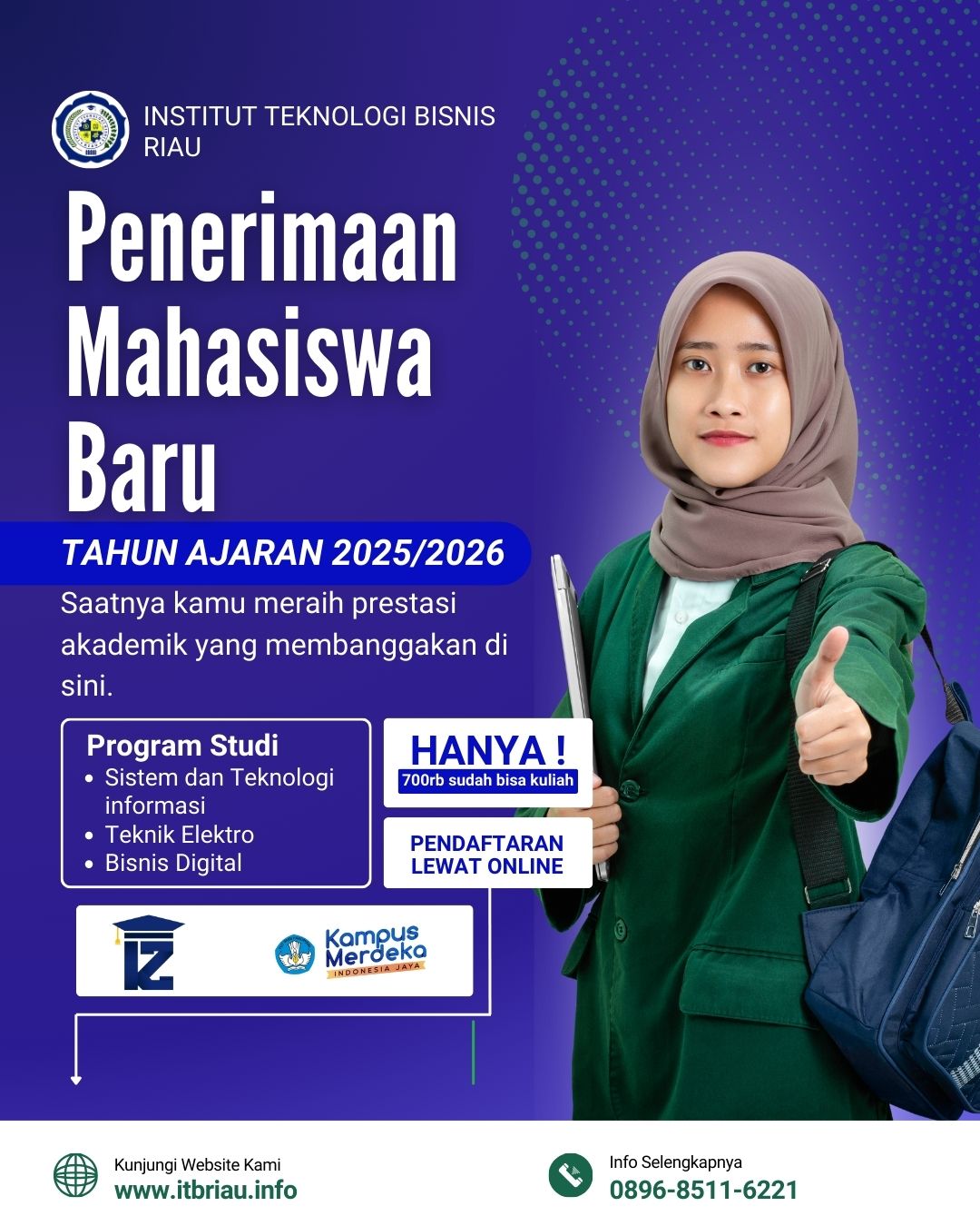 Gak Cuma Gelar ITB Riau Kasih Skill Siap Kerja