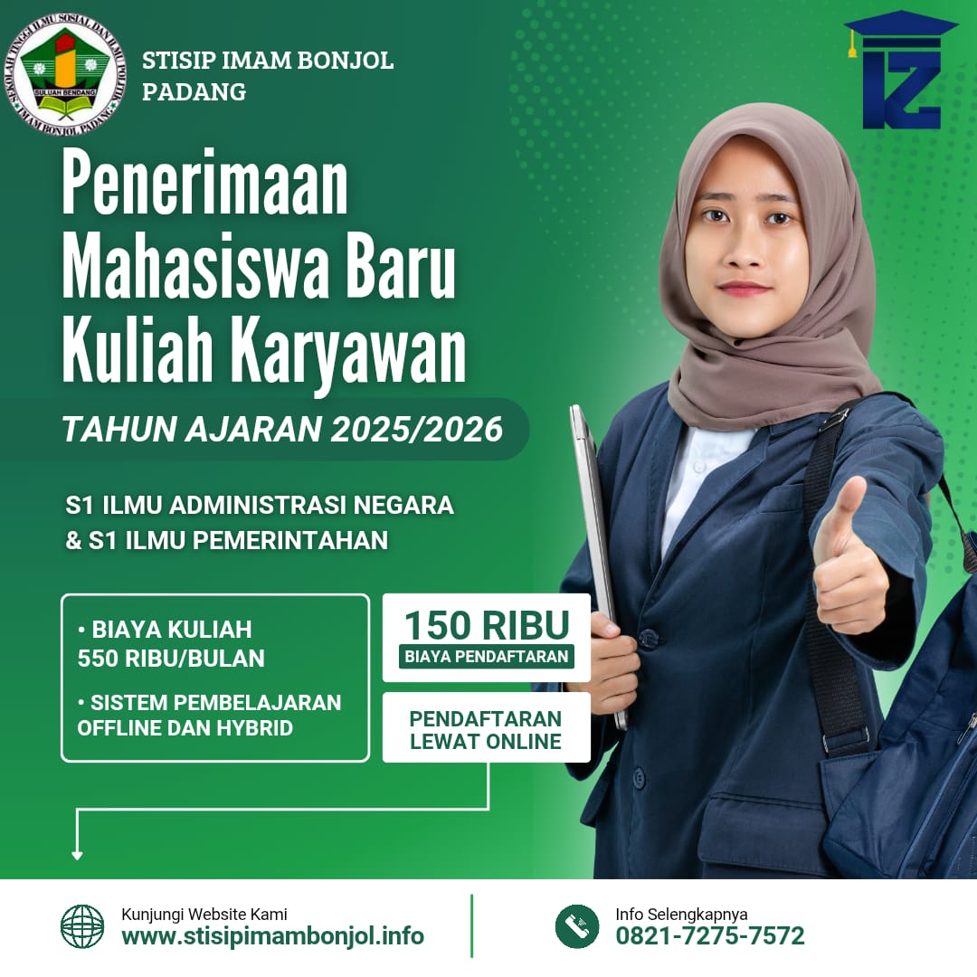 STISIP Imam Bonjol Padang, Kampus Strategis Cocok Untuk Yang Sedang Bekerja