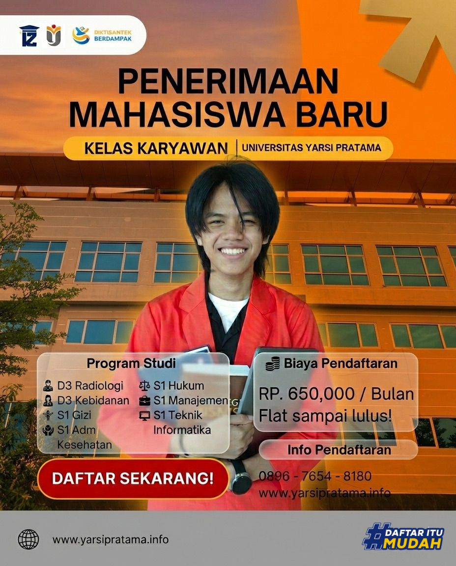 Kampus Rekomendasi Di Tangerang Kelas Karyawan Universitas Yarsi Pratama