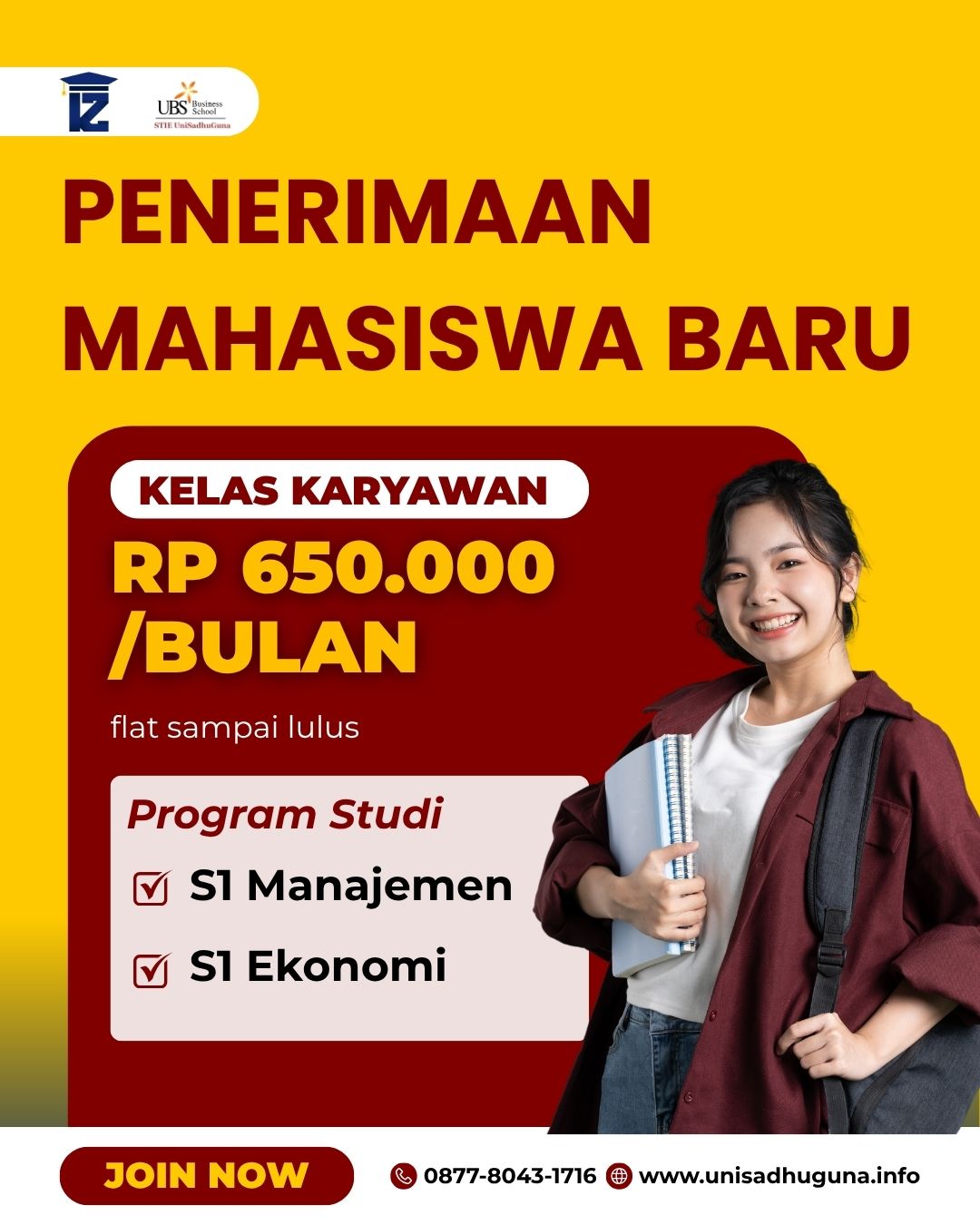 Kuliah Nyaman, Biaya Tetap Bersahabat