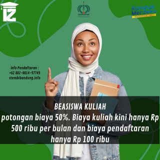 Beasiswa Potongan Biaya Kuliah