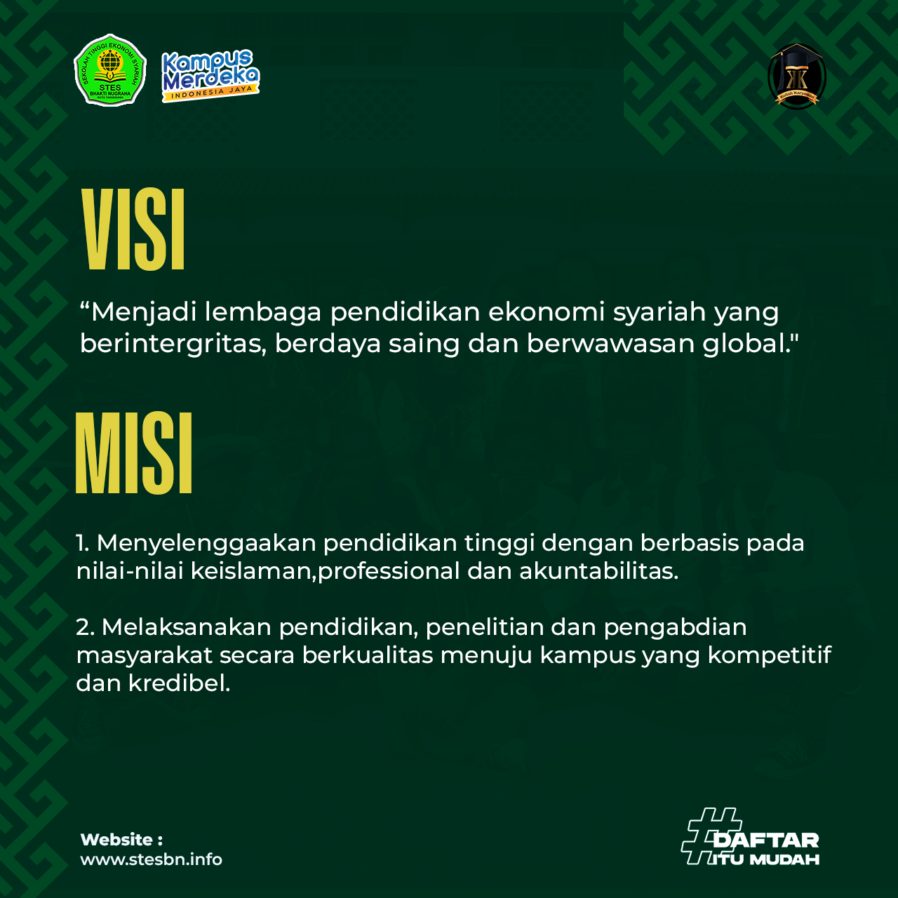 Visi Misi STES Bhakti Nugraha