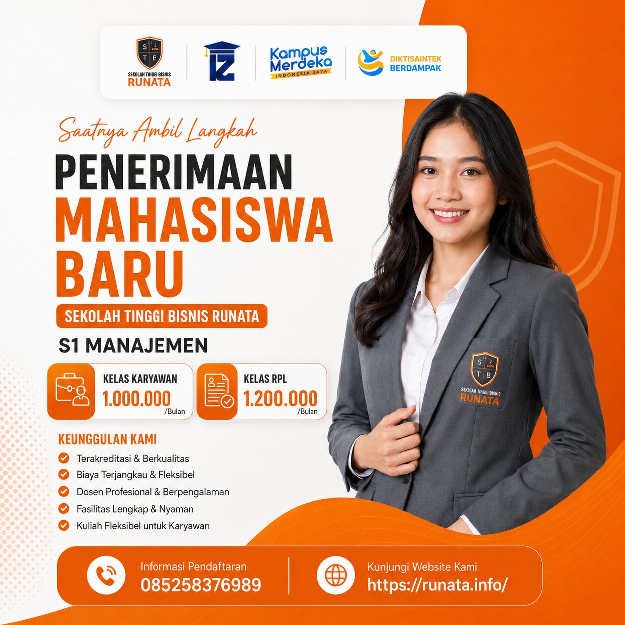Kuliah Fleksibel untuk Karyawan di STB Runata