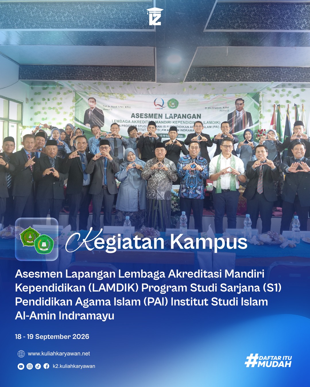 Akreditasi Jurusan Pendidikan Agama Islam INSIA Al-Amin Indramayu