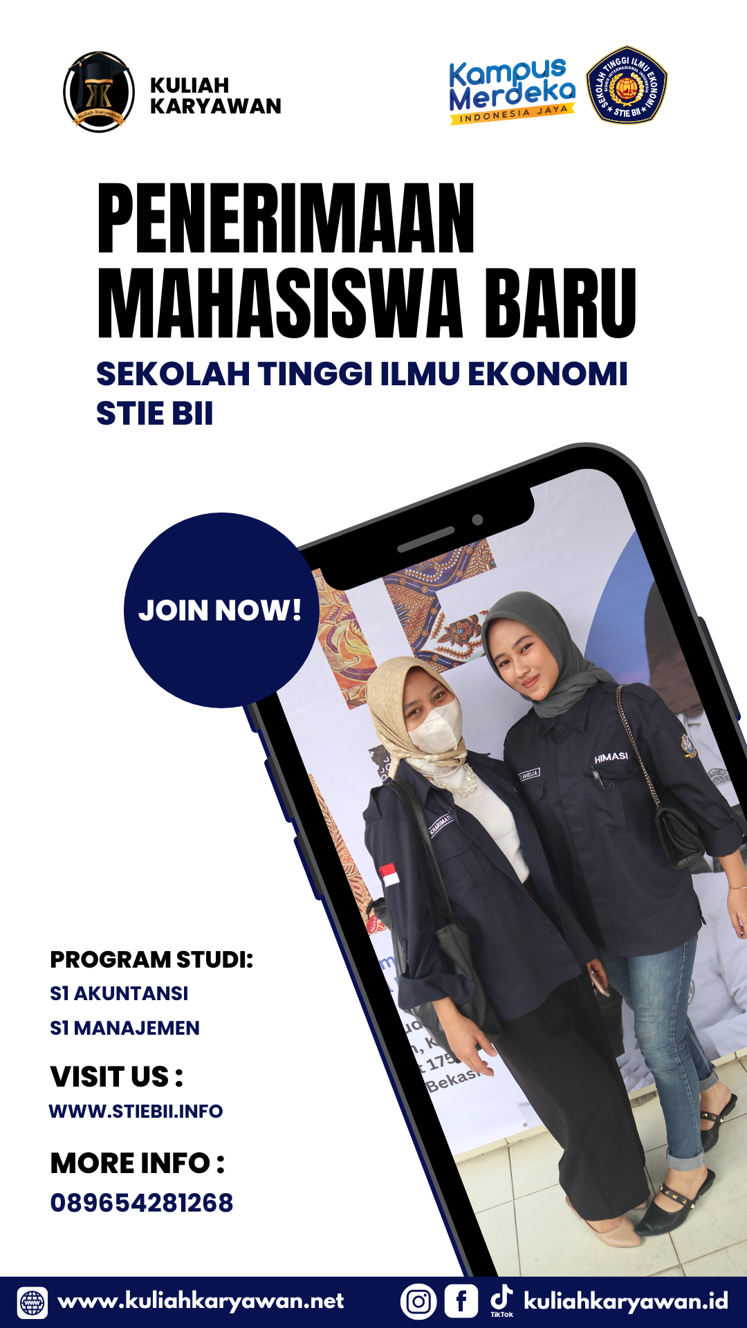 Kuliah Kelas Karyawan Sekolah Tinggi Ilmu Ekonomi Bisnis Internasional Indonesia