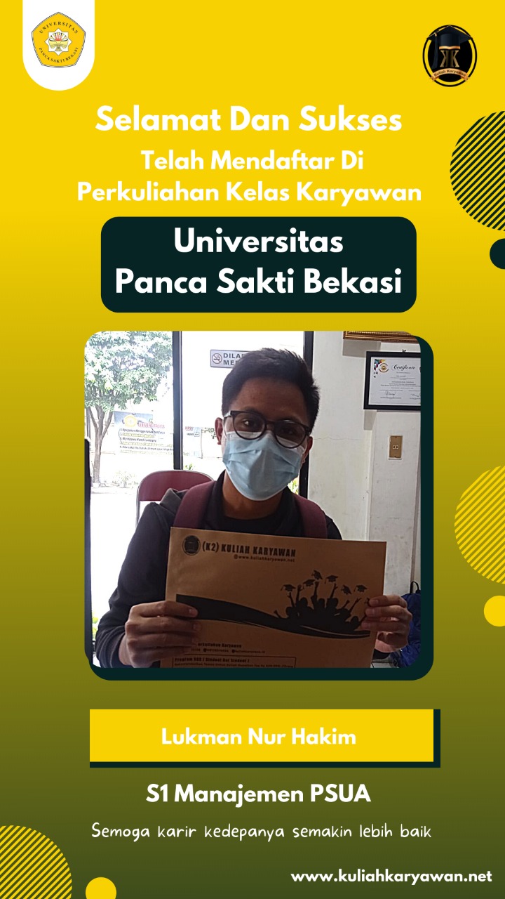 Pendaftaran Online Kelas Karyawan Panca Sakti Bekasi