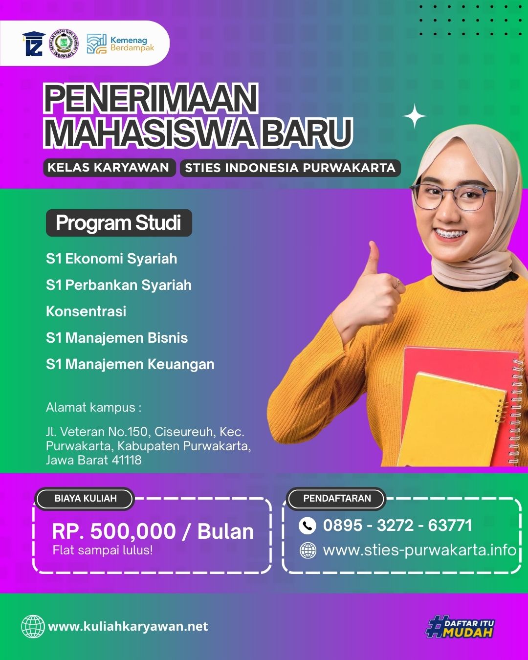 Biaya Kuliah Di Sekolah Tinggi Ilmu Ekonomi Syariah Indonesia Purwakarta
