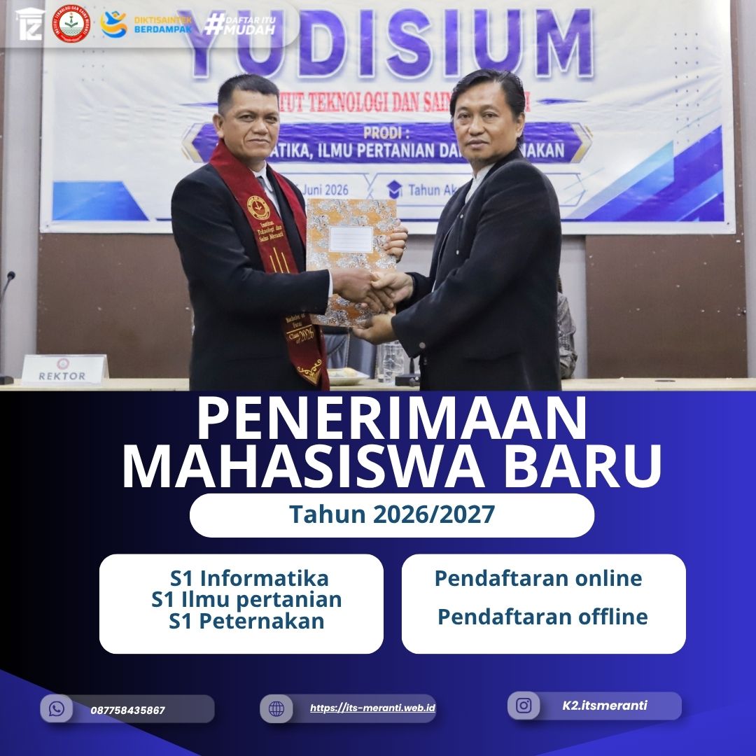 Cara Daftar Kuliah Di ITS Meranti