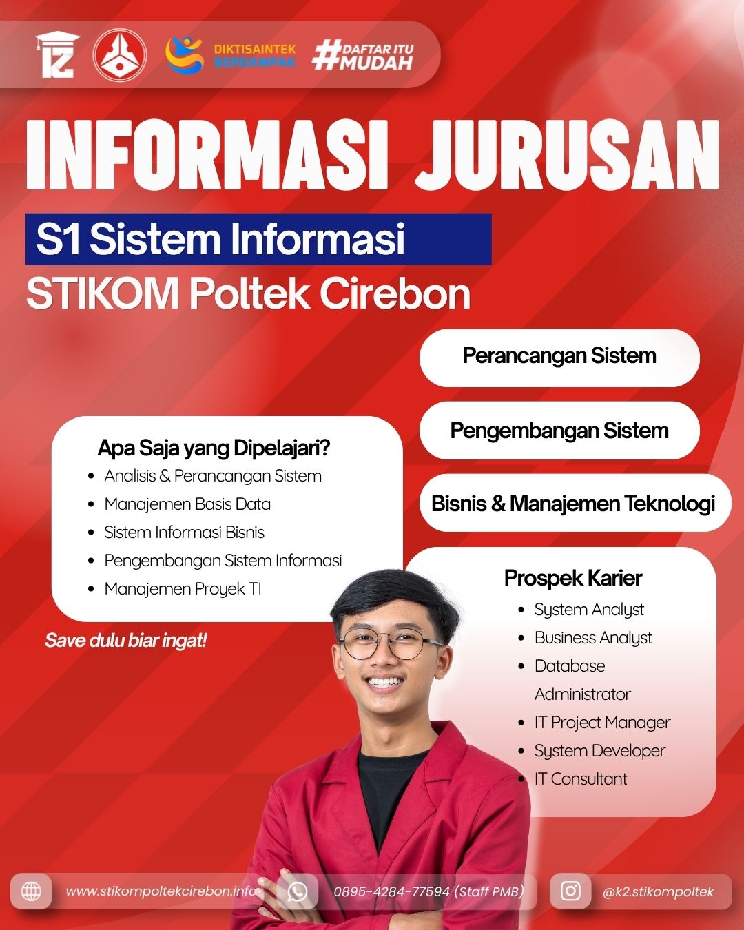 Informasi S1 Sistem Informasi STIKOM Poltek Cirebon