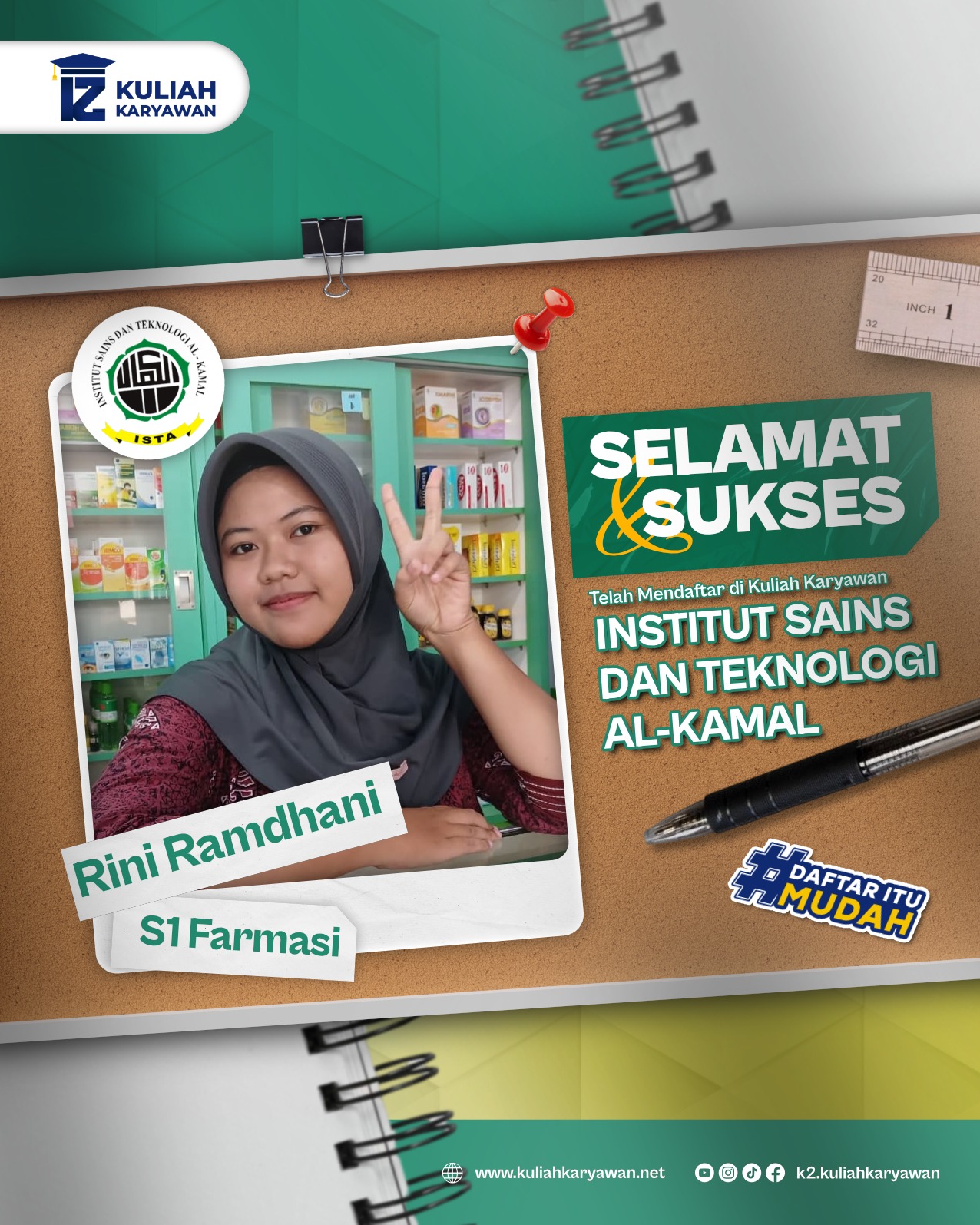 Dollar terus meroket tapi Kuliah Tehnik Sipil Di ISTA tetap murah