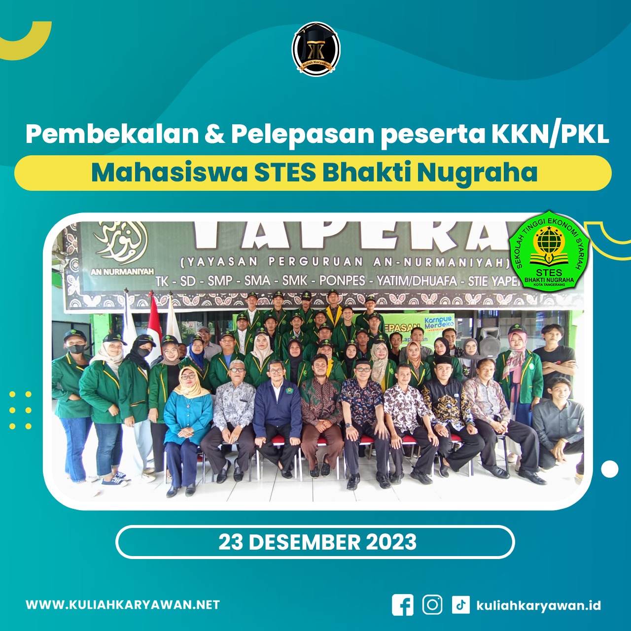 Informasi Pendaftaran Kuliah di Sekolah Tinggi Ekonomi Syariah Bhakti Nugraha