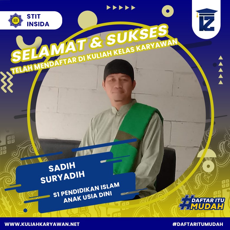 Mahasiswa Jurusan PIAUD STIT INSIDA 