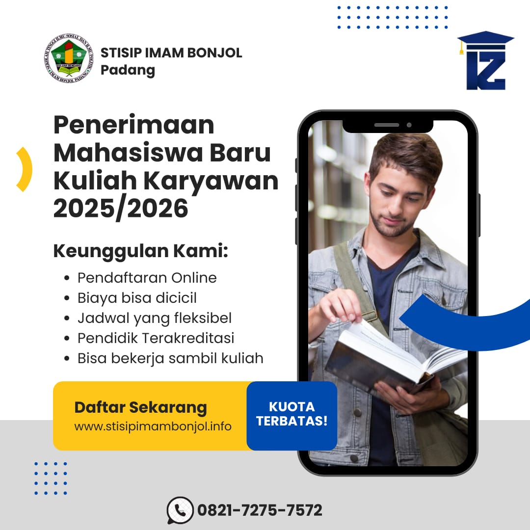 Keunggulan Kuliah Karyawan Di STISIP Imam Bonjol Padang