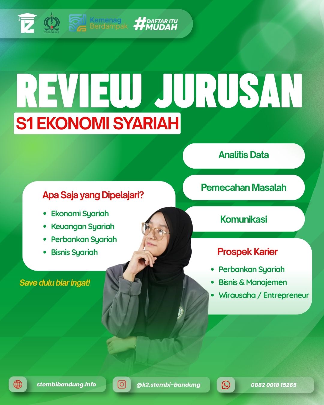 Review Jurusan Ekonomi Syariah di STEMBI Bandung