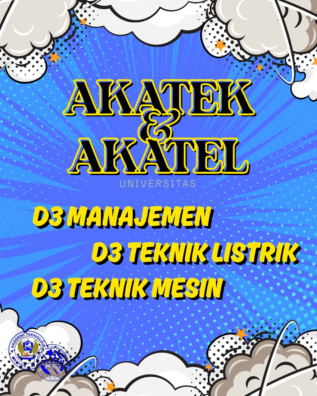 Tempat Kuliah Murah Terjangkau Di Bogor AKATEK & AKATEL BOGOR