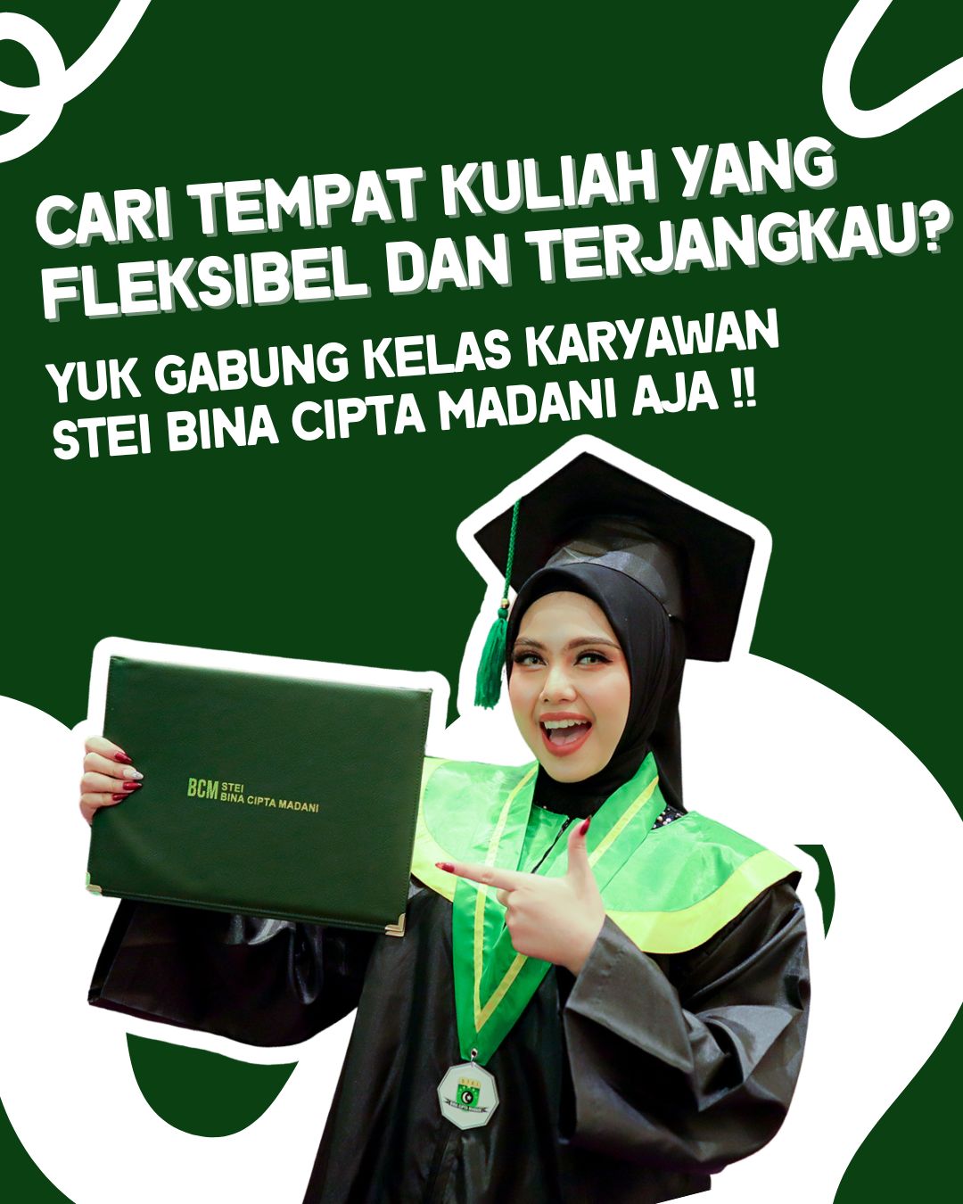 Perkuliahan fleksibel dan terjangkau di kampus STEI Bina Cipta Madani