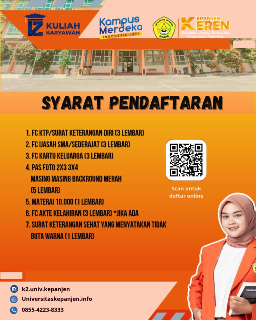 Syarat Pendaftran Kuliah Kelas Karyawan Universitas Kepanjen