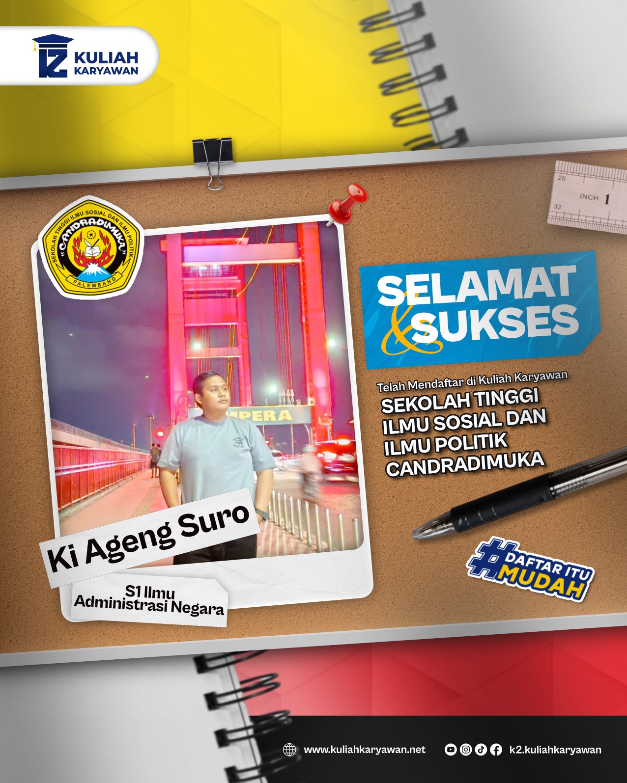 S1 Ilmu Administrasi Negara Prodi Pilihan Utama 