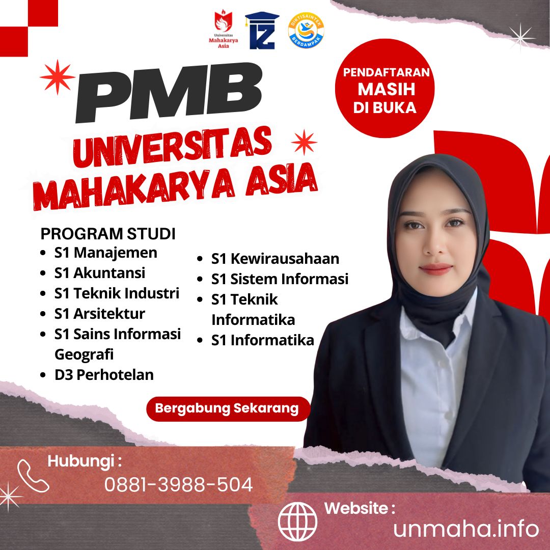 Cek Daftar Jurusan Universitas Mahakarya Asia di Sini & Gabung Sekarang