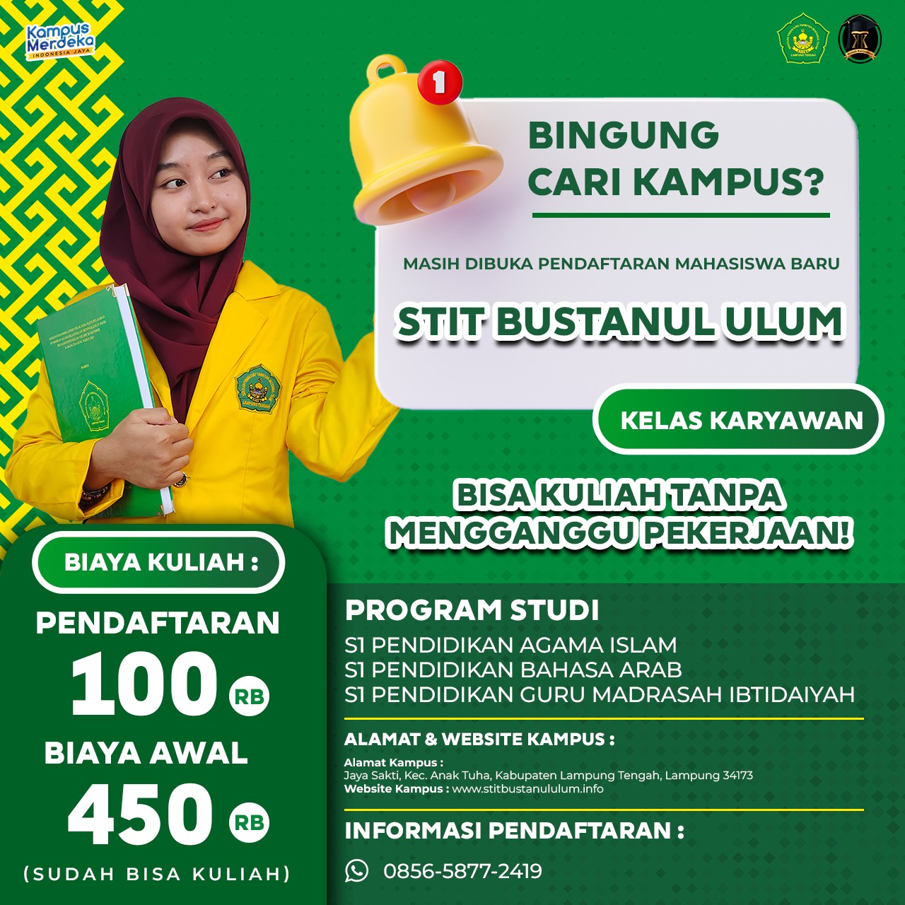 Kampus STIT Bustanul Ulum Biaya Murah Dan Terjangkau