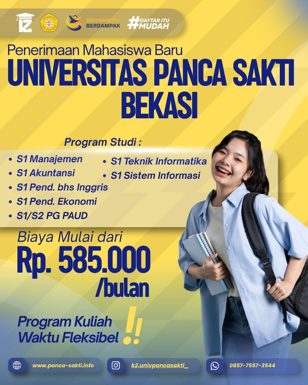 Kampus Terbaik dan Ter Akreditasi Baik Sekali di Pondok Gede Bekasi