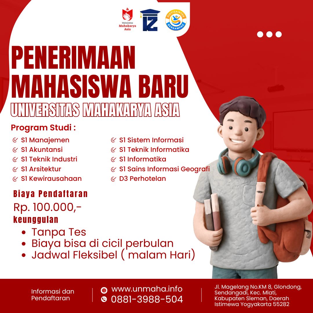Kuliah Karyawan K2 Jurusan Kewirausahaan di  Universitas Mahakarya Asia