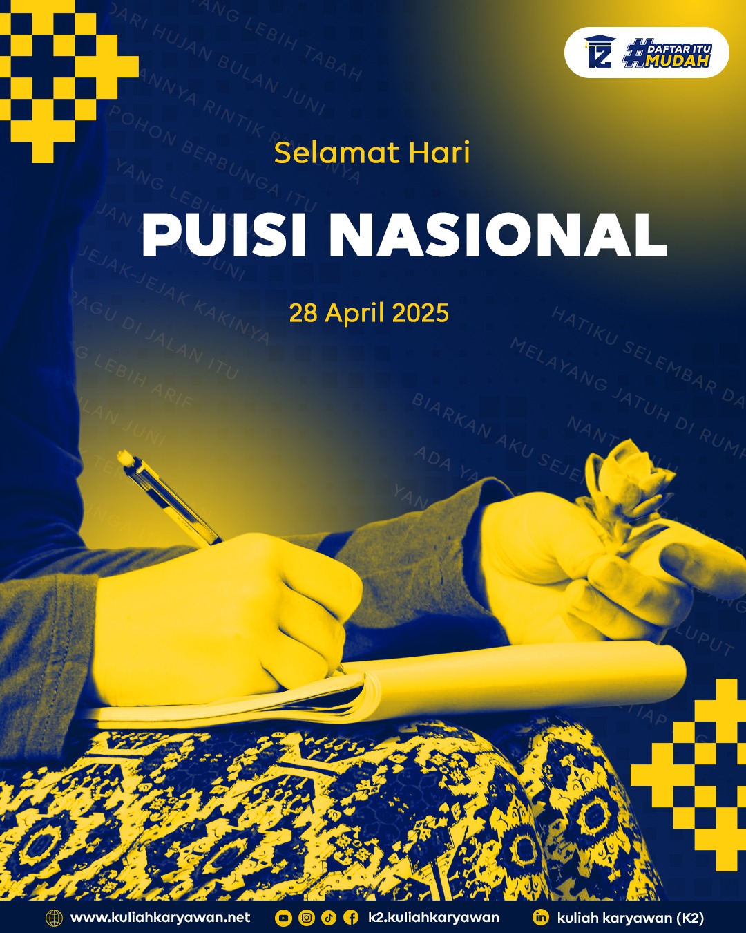Selamat Hari Puisi Nasional