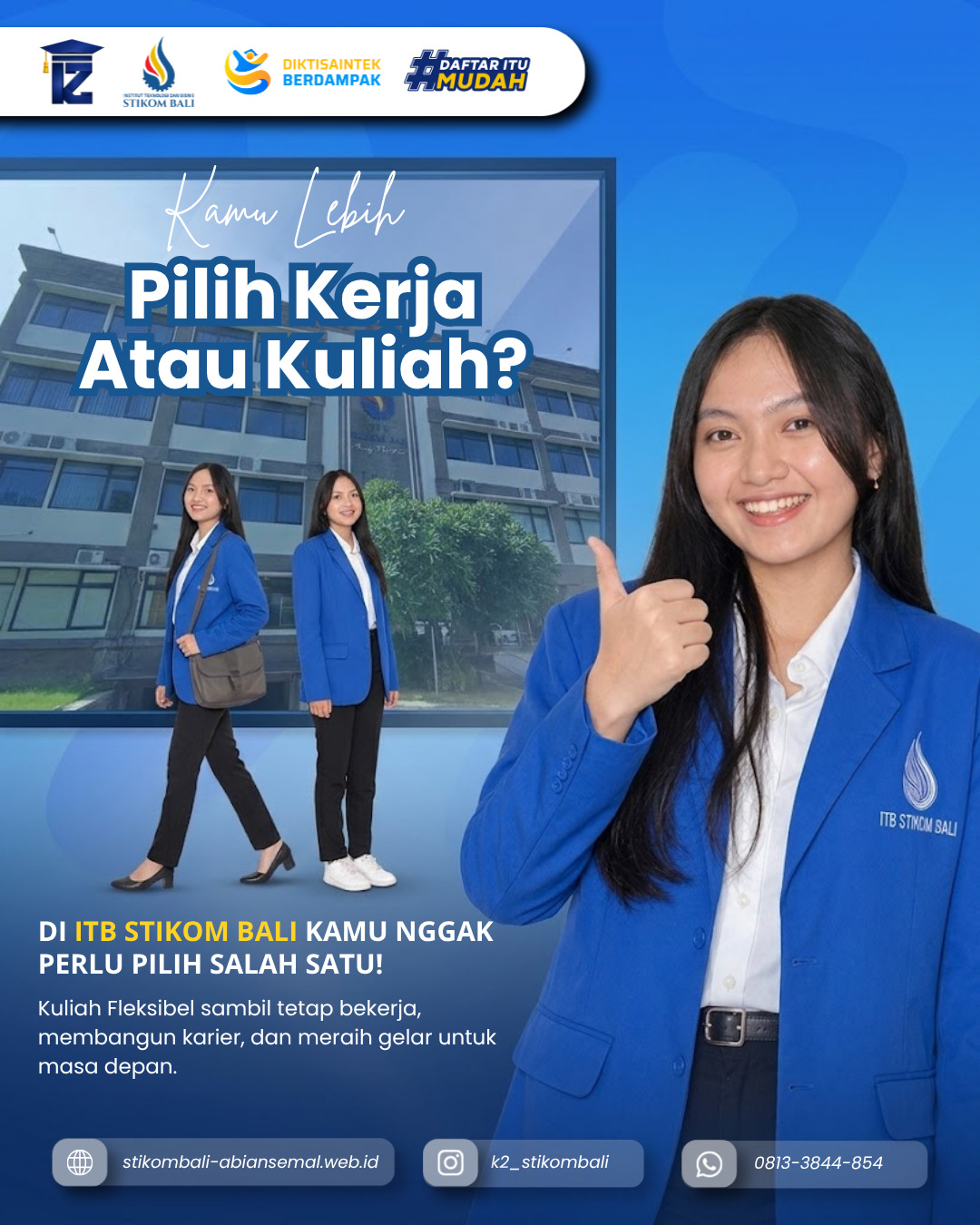Kuliah Karyawan ITB STIKOM Bali Abiansemal