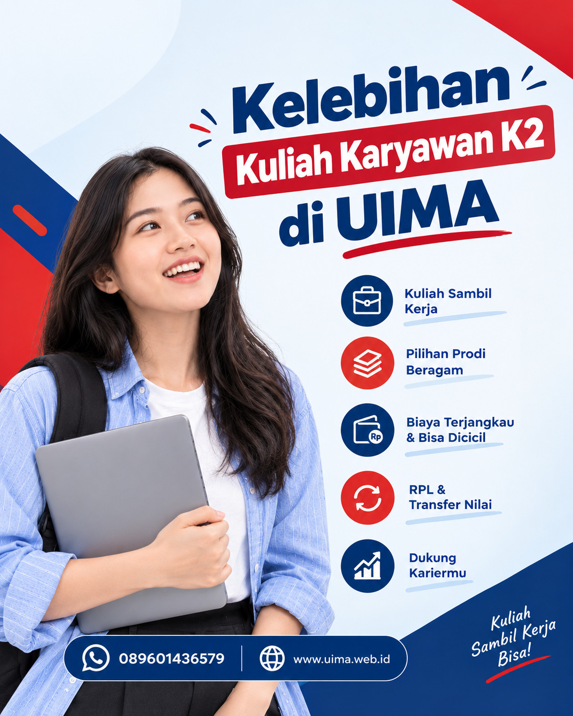 Kelebihan Kuliah Karyawan K2 Di UIMA