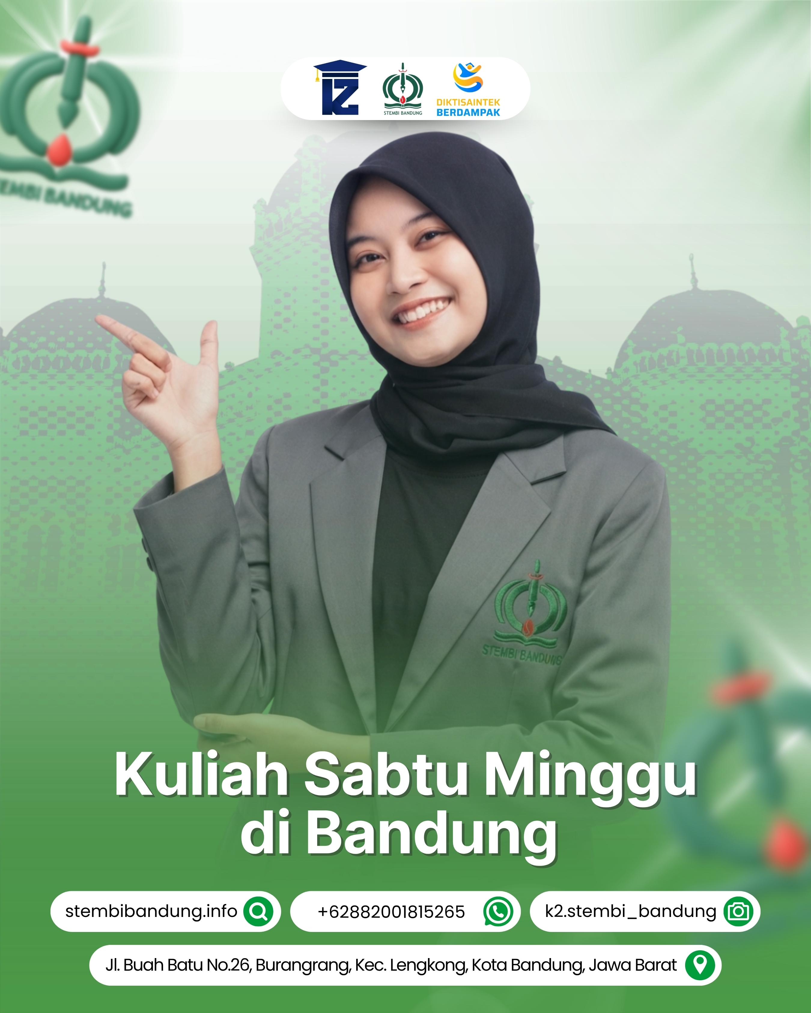 Kuliah Sabtu Minggu di Bandung 