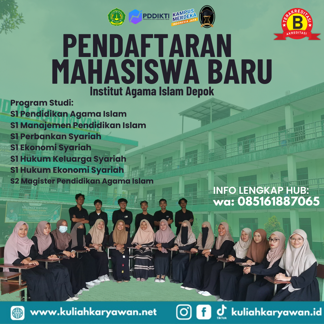 Informasi Pendaftaran Mahasiswa Baru wilayah Depok dan Sekitarnya