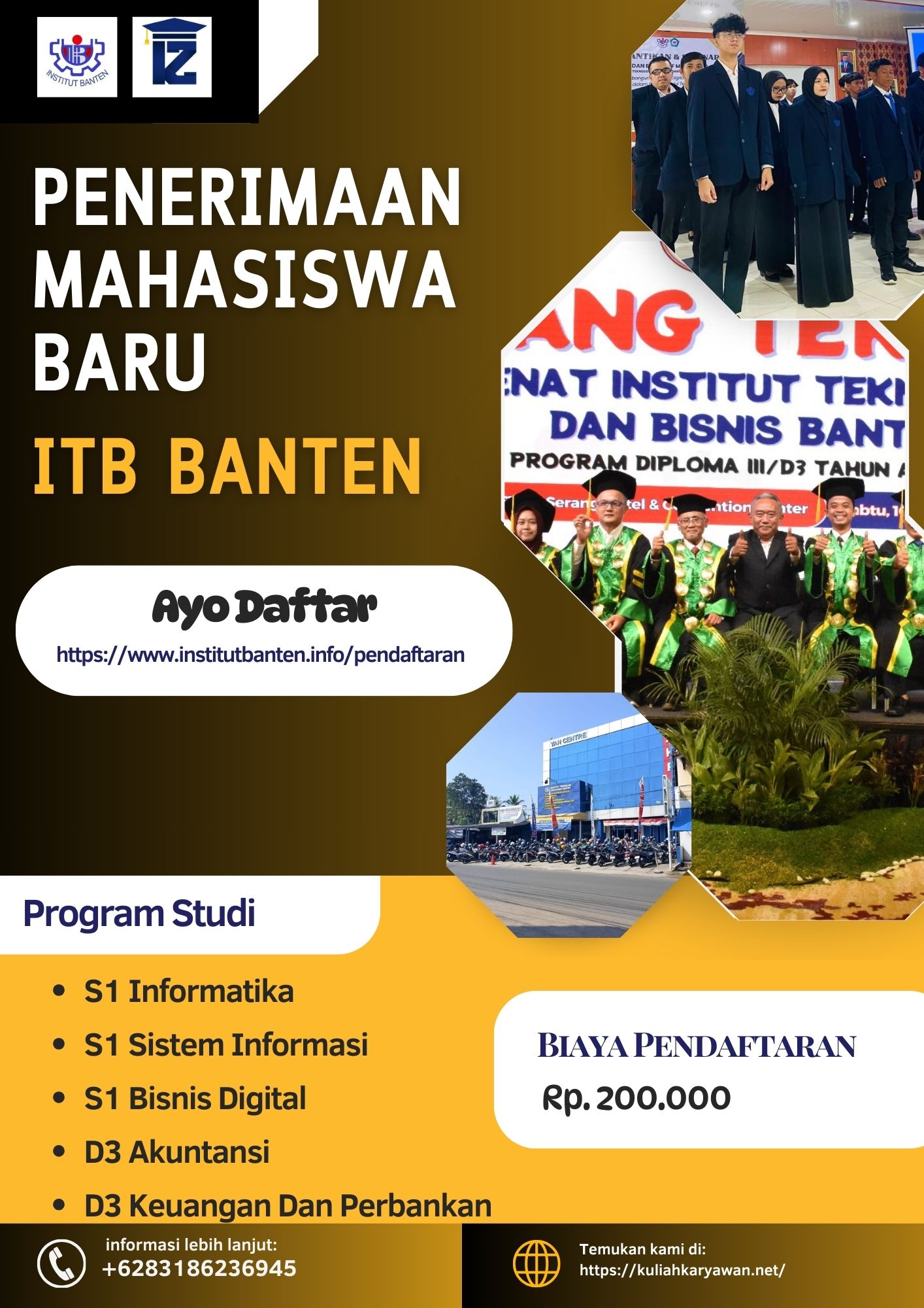Kerja Jalan, Kuliah Nggak Ketinggalan di ITB Banten