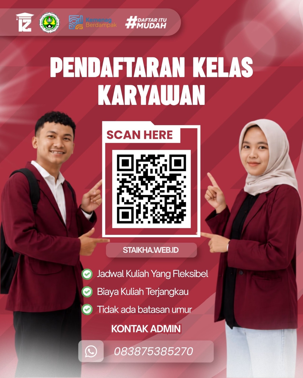 Kelas Karyawan Murah di Kabupaten Serang Banten