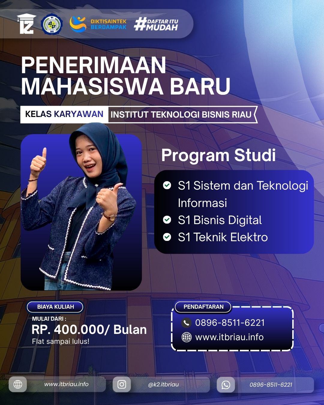 Kampus Kuliah Karyawan di Pekanbaru