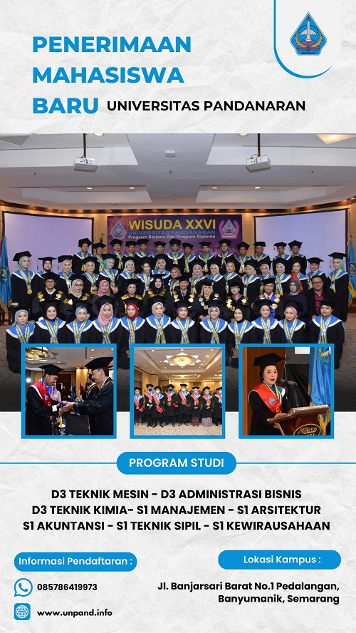 Penerimaan Mahasiswa Baru Universitas Pandanaran Semarang