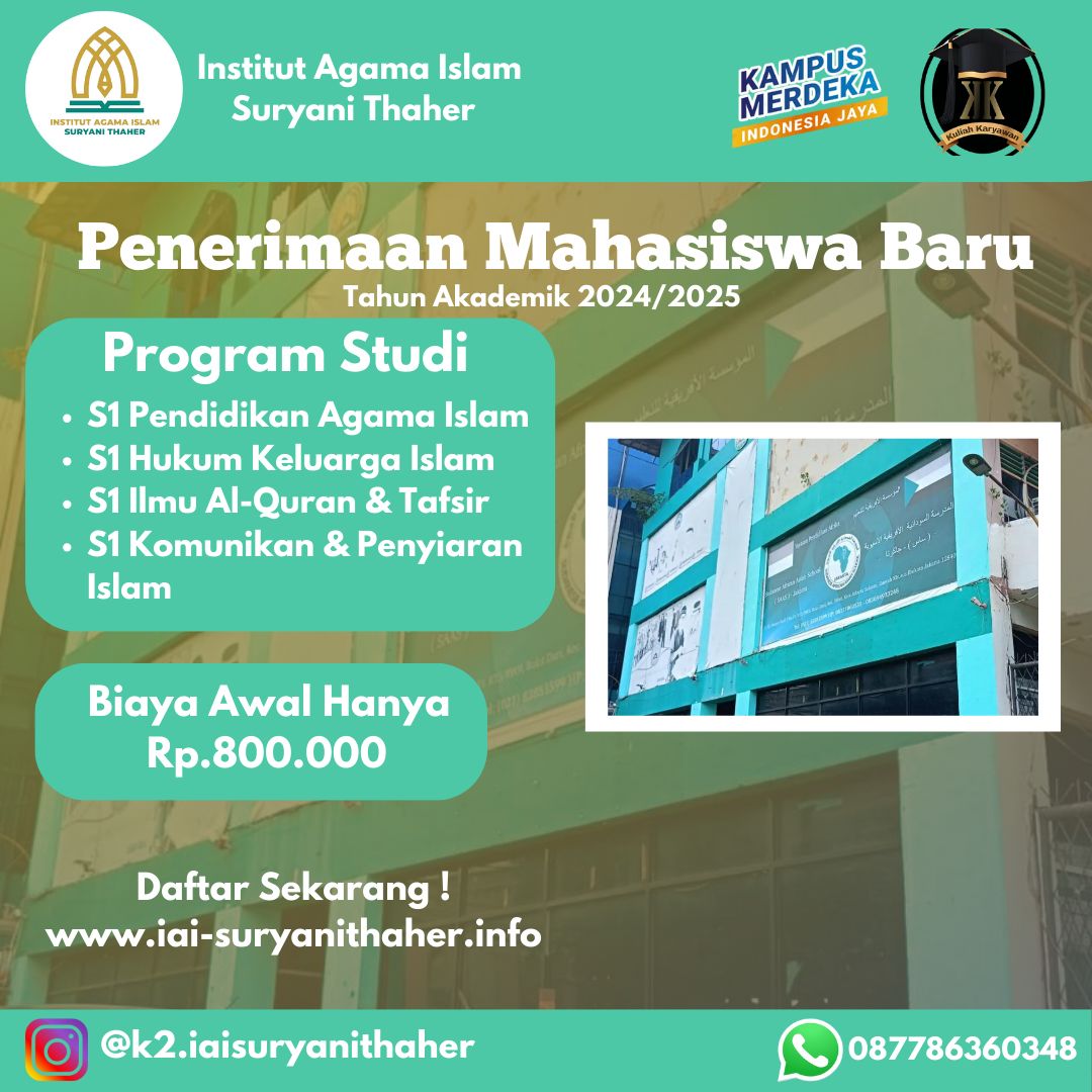 Kampus Islam Terbaik di Jakarta Selatan IAI Suryani Thaher